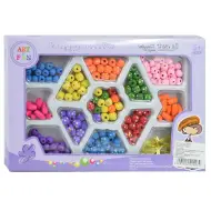 Art&amp;Fun: Set di creazione di gioielli con oltre 100 perline a pois e colorate