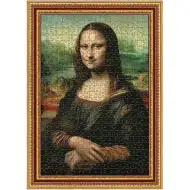 ArtFrame: Leonardo Da Vinci - Monna Lisa puzzle da 500 pezzi con cornice - Trefl