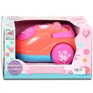 Aspirapolvere elettronico rosa con luce 22 cm