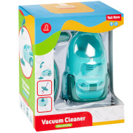 Aspirapolvere turchese con effetti sonori e luminosi