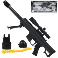 Assault Game: Set di armi militari con accessori e proiettili in diverse varianti