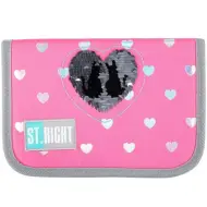 Astuccio St.Right Sequin Cats con aletta pieghevole