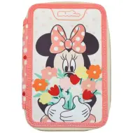 Astuccio a tre piani di Minnie Mouse completo