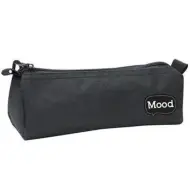 Astuccio cilindrico nero Mood 21x7x7cm