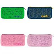 Astuccio in silicone con motivo disponibile in quattro varianti 20x10cm