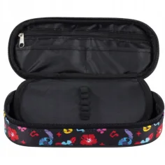 Astuccio ovale Disney Stitch Aloha di colore nero PC01 23x9,5x6 cm immagine 2
