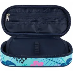 Astuccio ovale Disney Stitch con la scritta "Stay cool" PC01 23x9,5x6 cm immagine 2