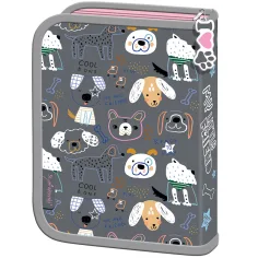 Astuccio pieghevole My Little Friend con cani, 20,5x13,5x3,5 cm immagine 2
