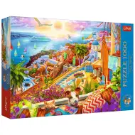 Atmosfera di Santorini puzzle Premium Plus Quality da 1000 pezzi - Trefl