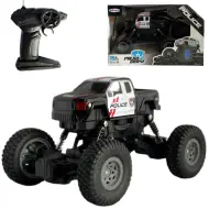 Auto da arrampicata della polizia 4WD telecomandato in scala 1/18 da 21 cm