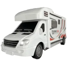 Auto da turismo telecomandata RC con luci 27MHz scala 1/32 25cm immagine 3