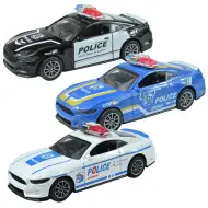 Auto della polizia: Auto della polizia in metallo a molla in diverse varianti 11cm 1 pezzo