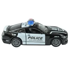 Auto della polizia: Auto della polizia in metallo a molla in diverse varianti 11cm 1 pezzo immagine 10