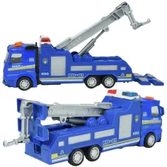 Auto della polizia: Camion della polizia a molla in diverse varianti 19cm immagine 7