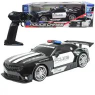 Auto della polizia Chevrolet Camaro RC telecomandata in scala 1/12 2,4GHz 30cm