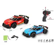 Auto sportivo RC telecomandato in due versioni 1/16 2,4GHz