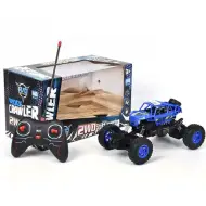 Auto telecomandata da arrampicata RC 1/18 colore blu