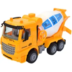 Autobetoniera gialla 17 cm immagine 2