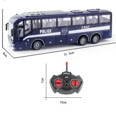 Autobus della polizia telecomandato immagine 2