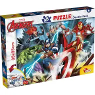 Avengers 2 in 1 puzzle da 48 pezzi e album da colorare 35x25cm - Lisciani