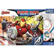 Avengers SuperMaxi puzzle bifacciale 3 in 1 da 24 pezzi