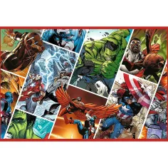Avengers i difensori del mondo puzzle da 2x200 pezzi – Trefl immagine 2