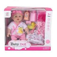 Baby Dolls neonato con set da bagno, disponibile in due varianti