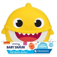 Baby Shark mattoncini in contenitore - Clementoni