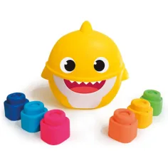Baby Shark mattoncini in contenitore - Clementoni immagine 2