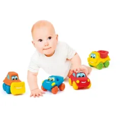 Baby Soft & Go macchinine morbide in diverse varianti - Clementoni immagine 2