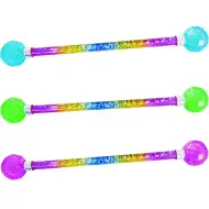 Bacchetta majorette deluxe con glitter in diverse varianti 42cm - Comansi