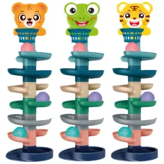Ball Tower: Percorso di palline con animali divertenti in diverse varianti 73x22cm 1 pezzo immagine 2