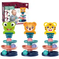 Ball Tower: Pista di palline con animali divertenti in diverse varianti 45x22cm 1 pezzo