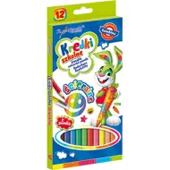 Bambino: Set di 12 matite colorate con gomma