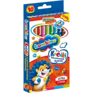 Bambino: Set di matite colorate Jumbo 10 pezzi con temperino