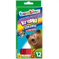 Bambino: Set di matite colorate triangolari 12 pezzi