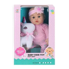 Bambino con animale di 30 cm, vari tipi, 1 pezzo immagine 2