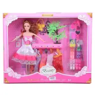 Bambola Betty da vestire con pianta ornamentale, capi di abbigliamento e accessori alla moda 28 cm