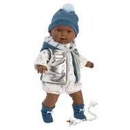 Bambola Zareb 42 cm con suoni e ciuccio