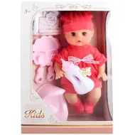 Bambola che fa pipì con suoni e accessori 33 cm