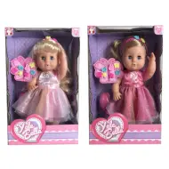 Bambola con capelli che fa pipì in due varianti con accessori 30 cm