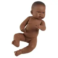 Bambola neonato afroamericana 45 cm