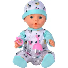 Bambola neonato con biberon con vestito da elefantino - Simba Toys immagine 2