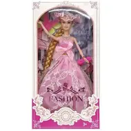 Bambola principessa della moda in abito da ballo con cappello