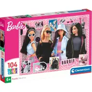 Bambole Barbie alla moda puzzle Supercolor da 104 pezzi - Clementoni