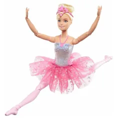 Barbie®: Ballerina Arcobaleno Splendente con capelli biondi e luci - Mattel immagine 3