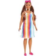 Barbie 50° anniversario "INSIEME PER LA TERRA!" bambola con abito a righe - Mattel