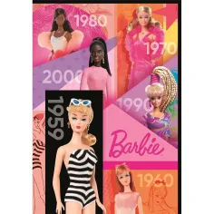 Barbie 65 anni puzzle Compact da 1000 pezzi 50x70cm - Clementoni immagine 2