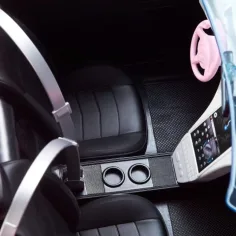 Barbie: Auto decappottabile rosa Barbie 2022 - Mattel immagine 4