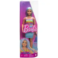 Barbie: Bambola Fashionista con abito a righe colorate - Mattel